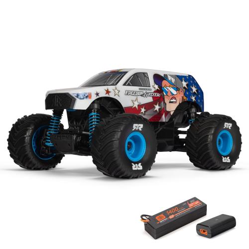 ARA2130FF - FREEDOM FLYER GROM 4X4 RTR Brd Monster Truck 1:16 weiSz ARRMA ARA2130FF