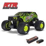 ARA2130T1 - 1_16 GORGON GROM 4X4 RTR Brushed Monster Truck. Yellow