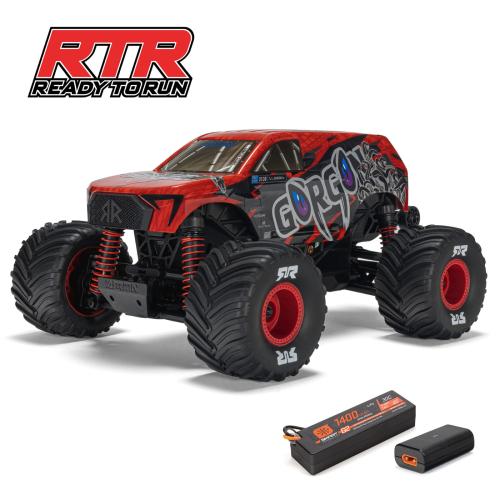 ARA2130T2 - 1_16 GORGON GROM 4X4 RTR Brushed Monster Truck. Rot ARRMA ARA2130T2