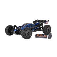 ARA2306ST2 - ARRMA TYPHON GROM 4X4 223S BLX BRUSHLESS BUGGY. blau 1:18
