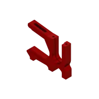 ARA320468 - Arrma Schiebe-Motorhalterung. rot