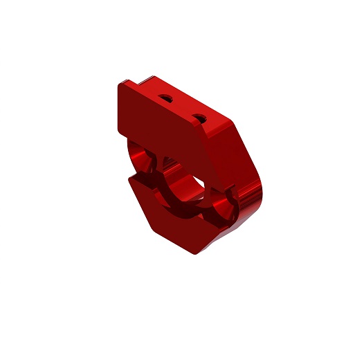 ARA320469 - Arrma Sliding Motor Mount Plate. Red ARA320469