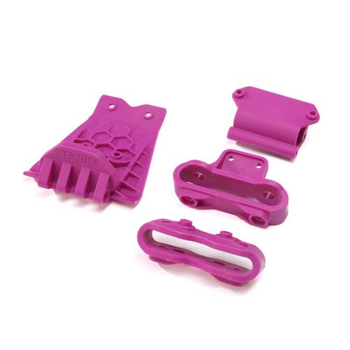 ARA320769 - Lower Skid And Bumper Mount Set. Purple ARRMA ARA320769