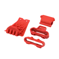 ARA320777 - Lower Skid And Bumper Mount Set. Red