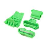 ARA320791 - Lower Skid And Bumper Mount Set. Green