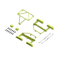 ARA320819 - Desert Truck Body Roll Cage Set. Yellow: GROM