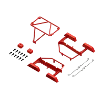 ARA320820 - Desert Truck Body Roll Cage Set. Red: GROM