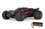 ARA3505T3-Set - 1_10 VORTEKS 223S DSC 2WD RTR BL Stadium Truck. Pink inkl.Akku