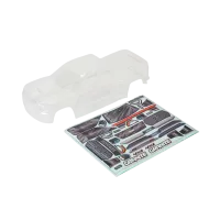ARA402308 - 1_10 Clear Body with Decals and Window Masks: GRANITE 4X4 BLX