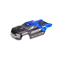ARA402329 - 1_10 Painted Body. Black_Blue: KRATON 4X4 4S BLX