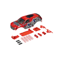 ARA402351 - GORGON Painted Decaled Body Set. Red