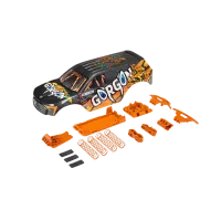 ARA402357 - GORGON Painted Decaled Trimmed Body Set. Orange