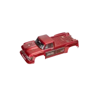 ARA402361 - Painted Decaled Trimmed Body. Red: Outcast 4x4 BLX