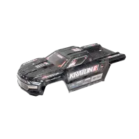 ARA409008 - 1_5 Painted Body. Black: KRATON 4X4 8S EXB