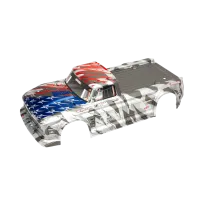 ARA410006 - 1_7 Painted Body. Silver_Red: INFRACTION 6S BLX