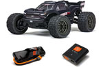 ARA4105SV4T2 - VORTEKS BOOST 4X2 550 Mega 1_10 ST Smart Gunmetal