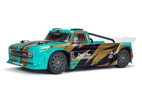 ARA4215V3BIT2 - INFRACTION 4X4 MEGA 1:8 Resto-Mod Truck Teal:Brz ARRMA ARA4215V3BIT2