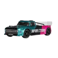ARA4315V4T3 - ARRMA INFRACTION 4X4 RTR BL All-Road Street Bash Truck. tuerkis_pink 1:8