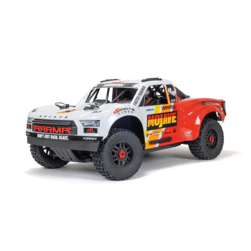 ARA4404T1 - 1_8 MOJAVE 4X4 4S BLX Desert Truck RTR. White ARRMA ARA4404T1