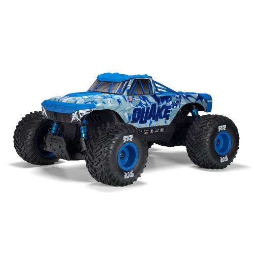 ARA4437T2 - ARMMA QUAKE 4S DSC 4X4 RTR BL-Monstertruck. WeiSz_Blau. 1:8 ARRMA ARA4437T2