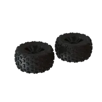 ARA550059 - 1_8 dBoots Copperhead2 MT Front_Rear 3.8 Pre-Mounted Tires. 17mm Hex. Black (2)
