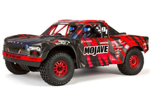 ARA7604V2T2 - MOJAVE 6S 4WD BLX 1_7 Desert Truck RTR Red_Black ARRMA ARA7604V2T2