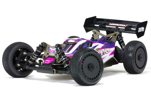 ARA8306 - TLR Tuned TYPHON 1:8 4WD Roller Pink_Purple ARRMA ARA8306