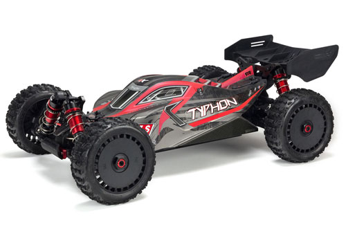 ARA8606V5 - TYPHON 6S 4WD BLX 1:8 Buggy Black - ARTR ARRMA ARA8606V5