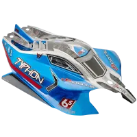 ARAC3323 - 1_8 Painted Body with Decals. Blue: TYPHON 6S BLX