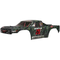 ARAC3409 - 1_7 Painted Body. Black_Green: SENTON 6S BLX