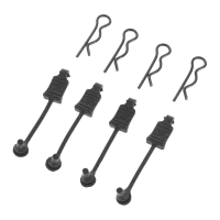 ARAC3447 - Body Clip Retainer 1_8 Scale Black (4)