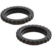 ARAC8964 - Shock Collar Aluminum. Black (2): 6S