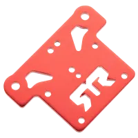 ARAC9387 - Top Plate Aluminum Silver Blue