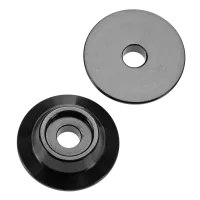 ARAC9691 - Wing Button. Aluminum Black (2)