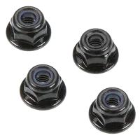 ARAC9810 - Flange Lock Nuts 4mm (4)