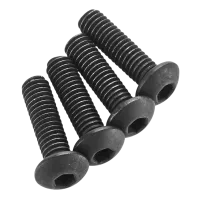 ARAC9858 - Button Head Screw 4x14mm (4)