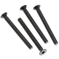 ARAC9896 - Flat Head Hex Machine Screw 4x40mm 4x4 (4)