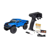 AXI-1219T2 - AXIAL SCX24 Base Camp 4x4 Rock Crawler Brushed RTR blue 1:24