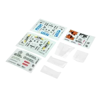 AXI-1871 - Body Panel Set. Clear: UTB18 4WS