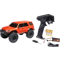 AXI-2035T1 - AXIAL SCX24 Toyota 4Runner 4X4 RTR Brushed Rock Crawler. orange 1:24