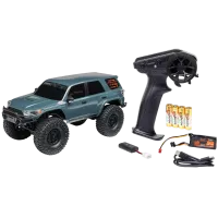 AXI-2035T2 - AXIAL SCX24 Toyota 4Runner 4X4 RTR Brushed Rock Crawler. gray 1:24