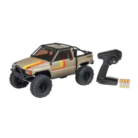 AXI-2062T1 - SCX10 III 1987 Toyota SR5 4X4 RTR Brd Rock Crawler. Beige 1:10