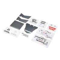 AXI-2194 - Body Panel Set. Aluminum: Gilamon AXP8