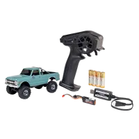 AXI-2260T1 - AXIAL SCX30 Chevrolet K10 4X4 RTR Brushed Rock Crawler. green 1:30