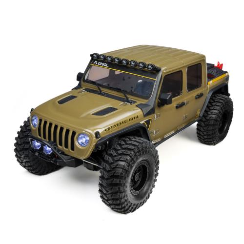 AXI-2443T2 - Axial SCX10 III Motobilt Waypoint Jeep Gladiator. Gruen 1:10 AXI-2443T2