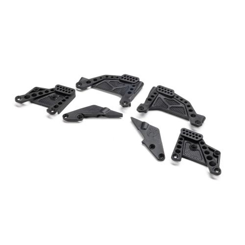 AXI-2996 - Shock Towers & Panhard Mounts. Front_Rear: SCX10 III HP Axial AXI-2996