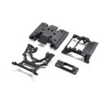 AXI-3001 - Servo Mount. Skid. Cross Members: SCX10 III HP