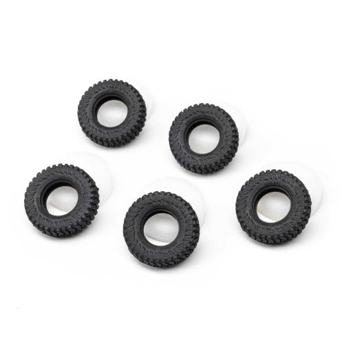 AXI-3302 - Tires & Foam (5). M_T Baja Boss: SCX30 Axial AXI-3302