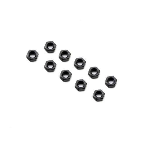 AXI-3837 - M3-Mutter. flach. schwarz Axial AXI-3837