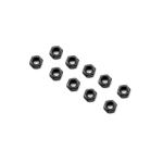 AXI-3837 - M3-Mutter. flach. schwarz